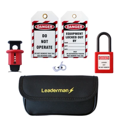 Leaderman LDM-BCK Lockout/Off Kit for Consumer Unit Circuit Breaker