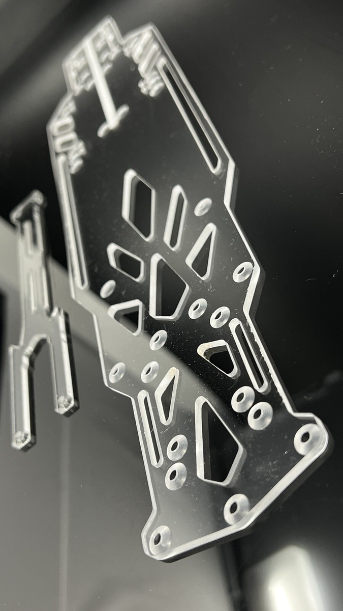 Acrylic Reve D Mc1 acrylic super flex rc drift chassis | eBay