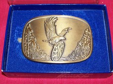 Vintage 1982 Smith Wesson Belt Buckle American Traditions Model 677 Pistol Gun