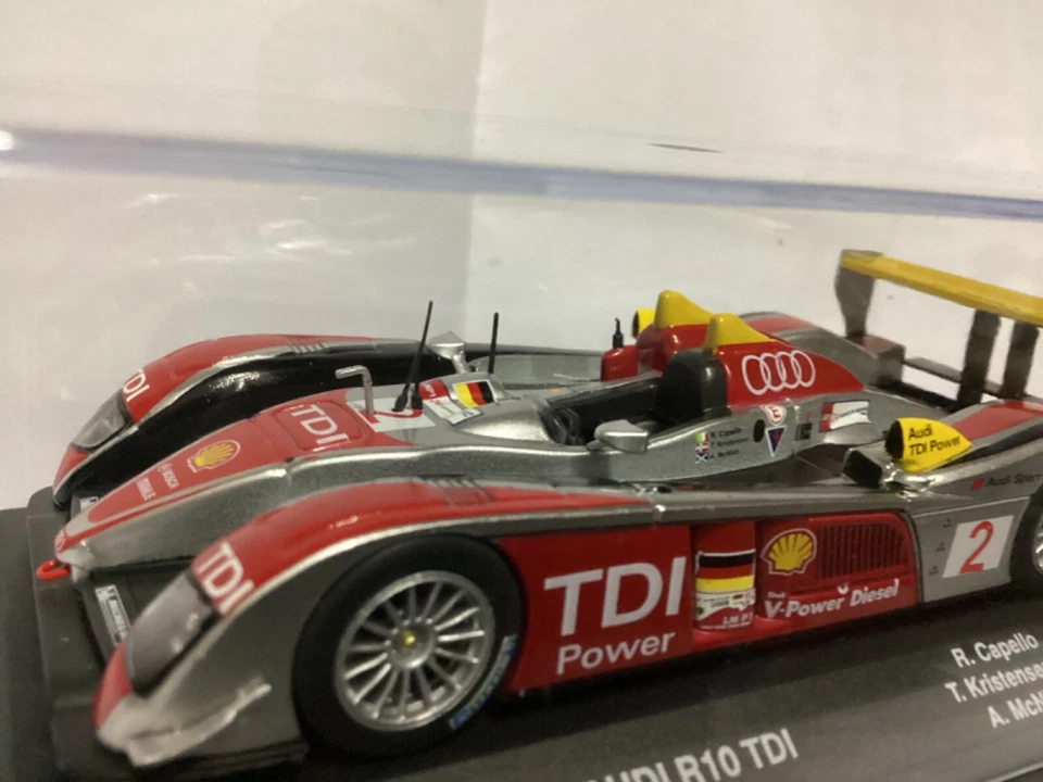 IXO AUDI R10 TDI 2008 24h Le Mans  die-cast 1/43, Nuova in teca - Immagine 2 di 4