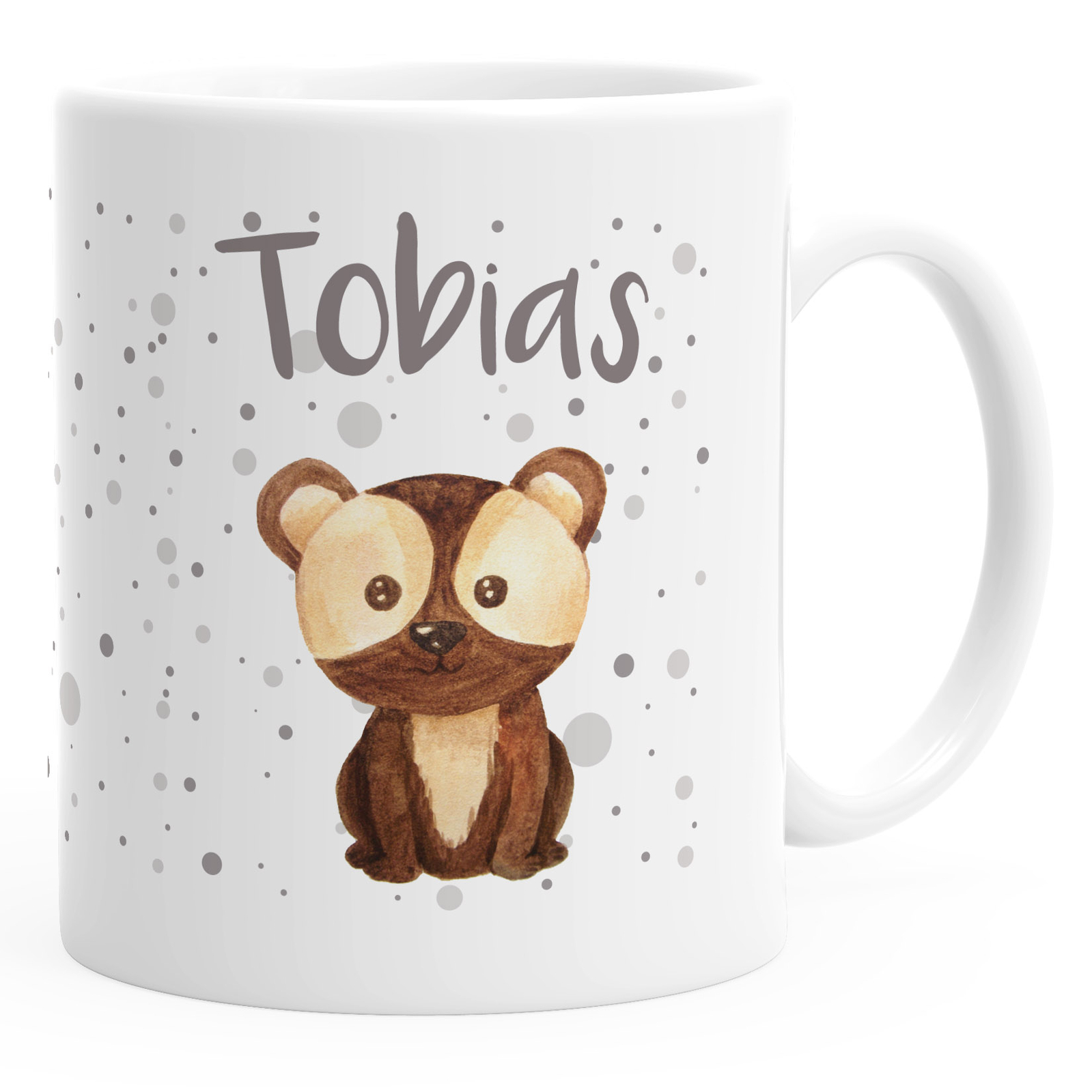 Kindertasse Kunststoff Hunde Motiv personalisierte Namenstasse fr Kinder 4590₽