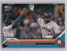 🟦 YORDAN ALVAREZ On-Base Record BLUE Parallel LE 46/49, 2023 Topps Now #240