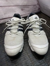Adidas Tech Response 3.0 Men's 9  White/Black Lightweight Spiked Golf Shoes