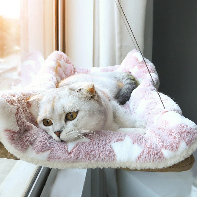 hamaca para gatos accesorios mascotas cama colgante de ventana