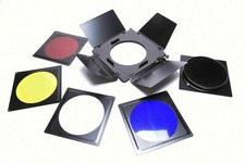 For Elinchrom Barndoor 18cm 21cm to Canon Nikon Sony Leica Pentax