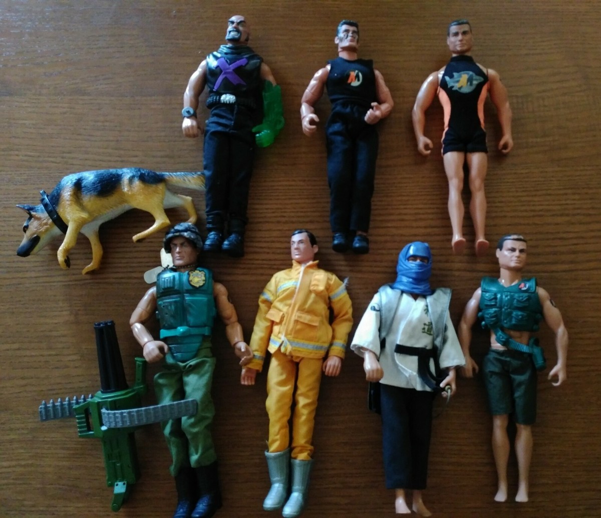 FIGURAS ACTION MAN CON ACCESORIOS 1993 HASBRO M&C TOYS