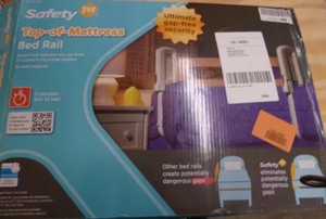 safety 1st top of mattress bed rail