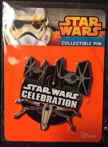 Star Wars Celebration 2015 VII SWC Collectible Pin Disney Exclusive Anaheim NEW - Afbeelding 1 van 2