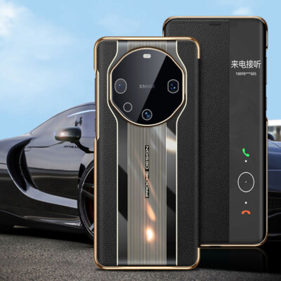 For Huawei Mate 60 Pro+ 60 RS Ultimate GENUINE LEATHER MAGNETIC SMART CASE COVER