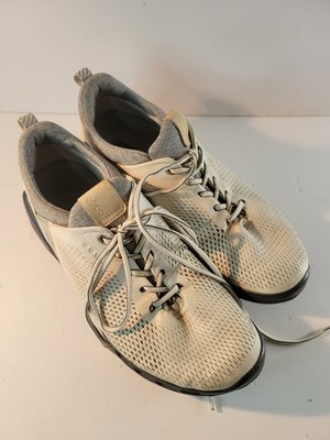 Ecco Biom Cool Pro Golf Shoes White/Scarlet Size 10 Mens