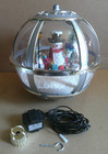 Christmas White/Silver 12" Hanging Musical Snow-Globe Lamp Snowman LED Lights — photo 1