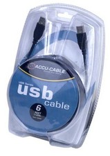 American DJ USBAMAF6 6 Foot Usb A Male To Usb A Female 6 Ft Extension Cable New