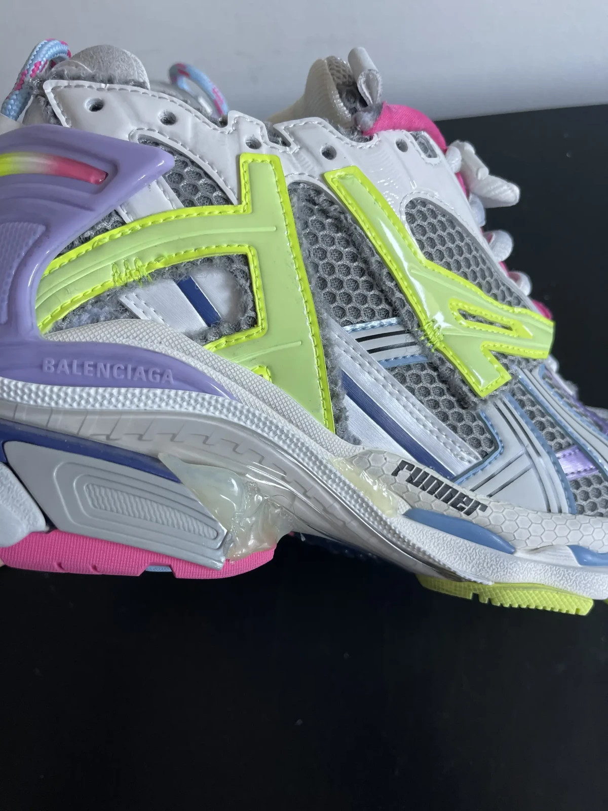 Balenciaga Multicolor Runners Sneaker Size 9 US 42 EU thumbnail 8