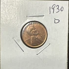 1930-D Lincoln Wheat Cent Penny BU