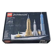 Lego Architecture New York City 21028 Skyline Model Building Kit 598 Pcs Set New