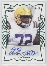 2021 Leaf Trinity Portraits Green Spectrum 24/25 Tyler Shelvin #TPA-TS2 Auto 0c3