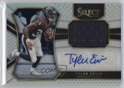 2016 Panini Select Rookie Materials 13/99 Tyler Ervin #RM-TE Auto RC 2v6