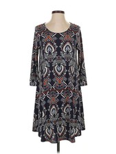 Karen Kane Women Blue Casual Dress S