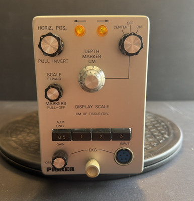 Picker Depth Marker Display Scale Plug-In Module EKG Input Vintage B.73