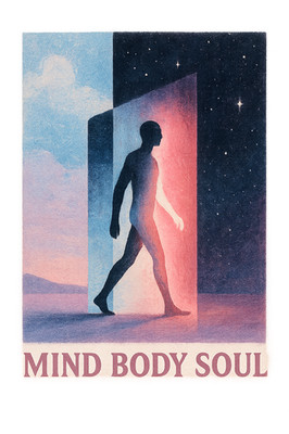Unisex Graphic T-Shirt Mind Body Soul Spiritual Yoga Meditation Gift Him Or Her