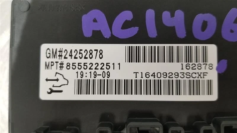 09 MÓDULO CAJA TRANSFERENCIA CHEVY SILVERADO 1500 24252878 Foto 3 de 4