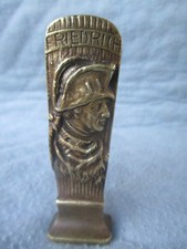 Antiker  Petschaft Siegel  mit Friedrich II König von Preußen