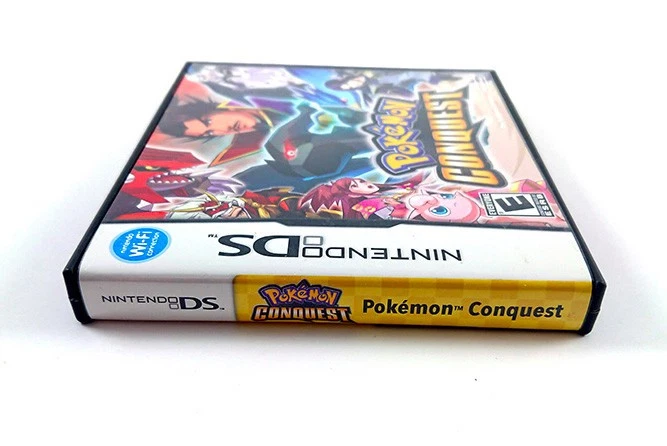 Pokemon Conquest - Nintendo DS 2012 - CIB - Probado, Funcionando, Estuche y Manual Foto 3 de 4