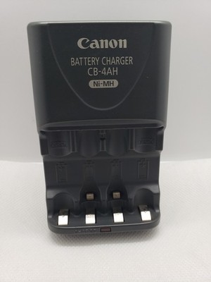  Genuine Original Canon CB-4AH Ni-MH AA Quick Battery Charger 100-240V