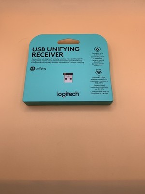 NEW SEALED Logitech Unifying USB Receiver Dongle for Keyboard Mouse 6 Devices