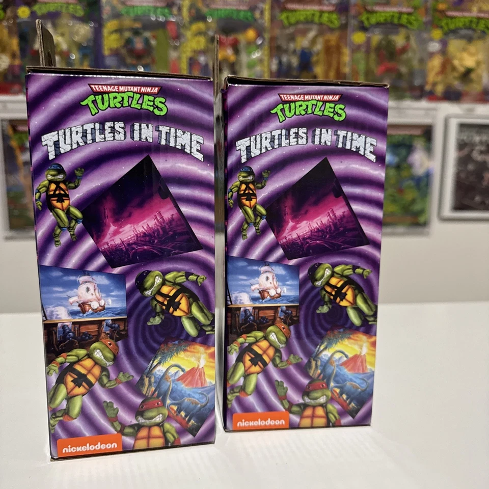 Turtles In TIME : FOOT SOILDER AND LEONARDO LOT BOTH PACKAGES Brand new! - Image 4 of 4