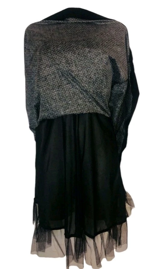 Vestido gótico de colección Ruby Rox talla 13 para mujer negro a lunares Babydoll pinup resistente niña Foto 4 de 4