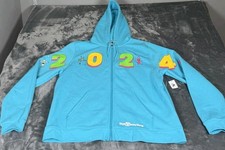 Nwt Disney Parks 2024 Zip-Up Hoodie for Women's Tinker Bell Buzz Size XL
