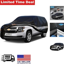 10 Layers Waterproof Car Cover Outdoor Large Suv Rain Snow Uv Dust Protection