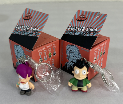 Kidrobot Futurama Universe X2 Leela and Fry 1.5