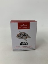 Hallmark 2025 Keepsake Miniature Star Wars Rebel Snowspeeder Christmas Ornament