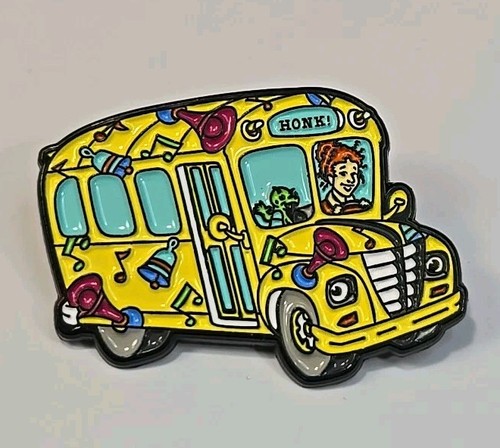 The Magic School Bus Lapel Pin Animated Educational Children's Television Series