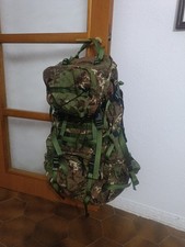Zaino Alpino 100 LT  Esercito Italiano Con Tasche Aggiuntive ,Completo. 
