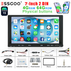 Android 15 7" 2Din Car Stereo Radio GPS Navi Apple Carplay Android Auto BT 4+64G