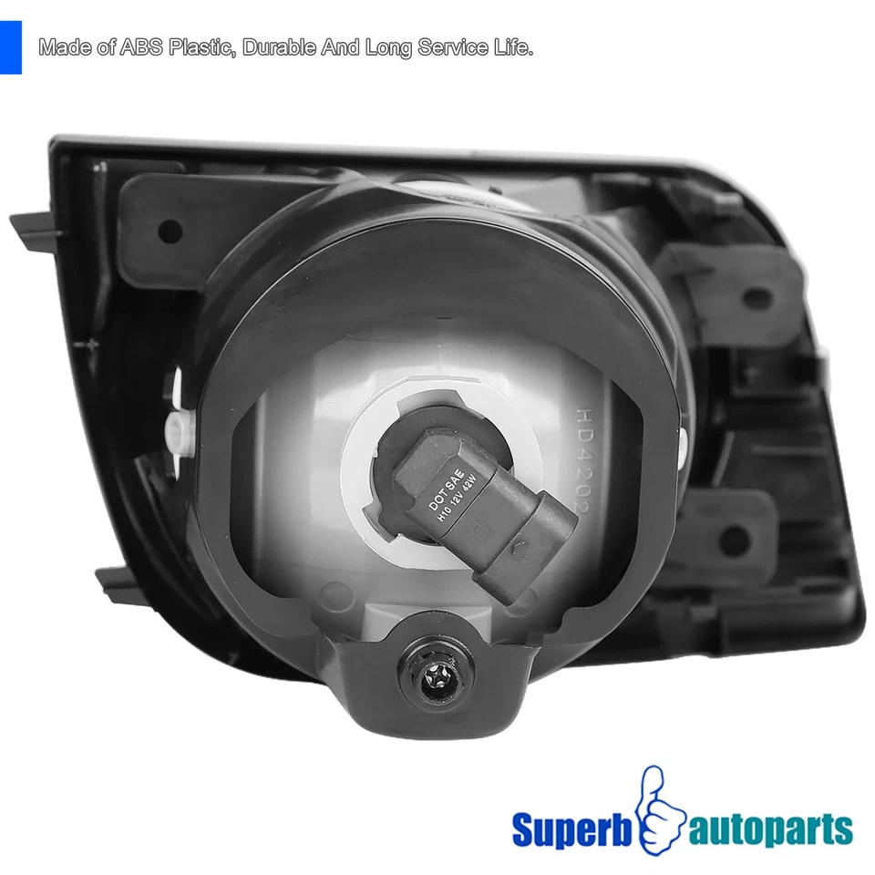 Fits 2008-2017 Toyota 08-17 Sequoia Fog Lights Driving Lamps w/ Switch Full Kit Foto 4 de 4