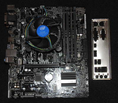 ASUS Prime B250M-A Mainboard + Intel Core i5-7500 CPU Bundle 16GB RAM