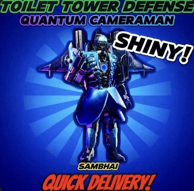  SHINY Quantum Cameraman ~ Ultimate ~ Toilet Tower Defense ~ TTD Units ~ TTD 