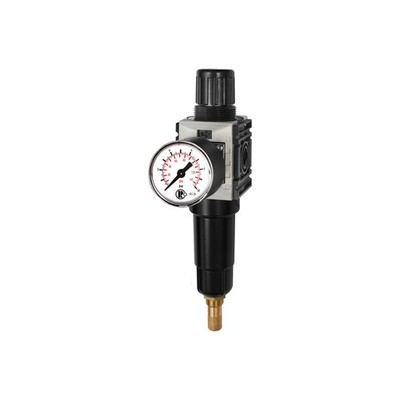 Riegler Filterregler »FUTURA-mini« Metallbeh. Std.mano VA G 1/4 0,1-4