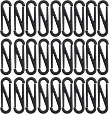 100 Pack Lanyard Hooks Snap Clip Clasp Hooks Detachable Upgraded, 1 Inch Small P