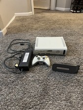 Xbox 360 White HDMI 250GB Console Bundle Controller Tested NTSC Tray Sticks