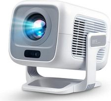 Native 1080P Smart Mini Projector with WiFi 6 Bluetooth 5.4, Full HD 4K...