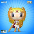 Funko POP! Animation #1838 WonderCon LE3000 SHE-RA (Facet) MOTU + Protector