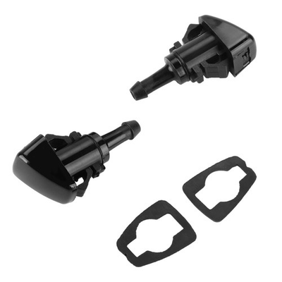#ad #ad Front Windshield Wiper Washer Nozzles Spray Jet Compatible for Subaru Black $12.99