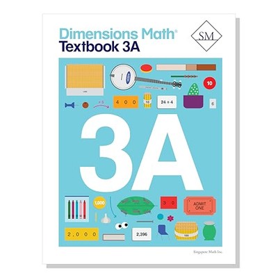 Dimensions Math Textbook 3A Pa - GOOD