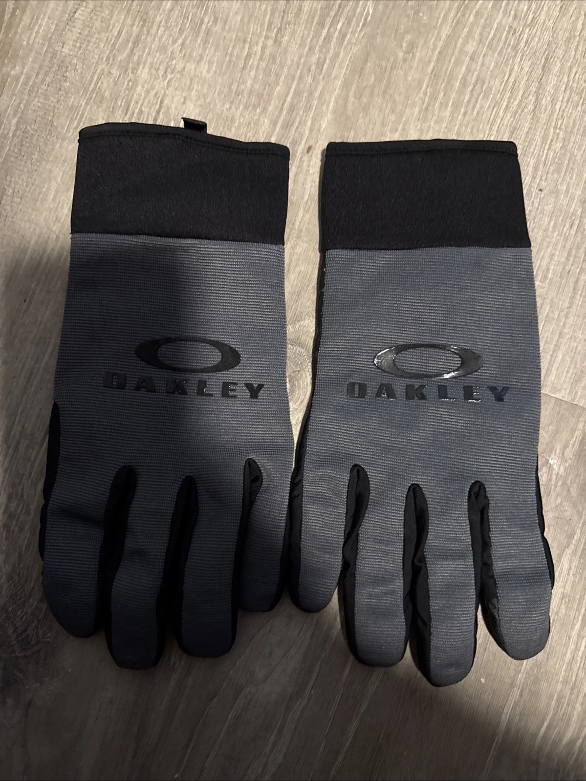 Oakley Ellipse Park Short Cold Weather Gloves Gray Men's Large LRG L