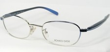 ROMEO GIGLI RG28603 SILVER GRADIENT BLUE EYEGLASSES RG286 52-18-140mm Italy